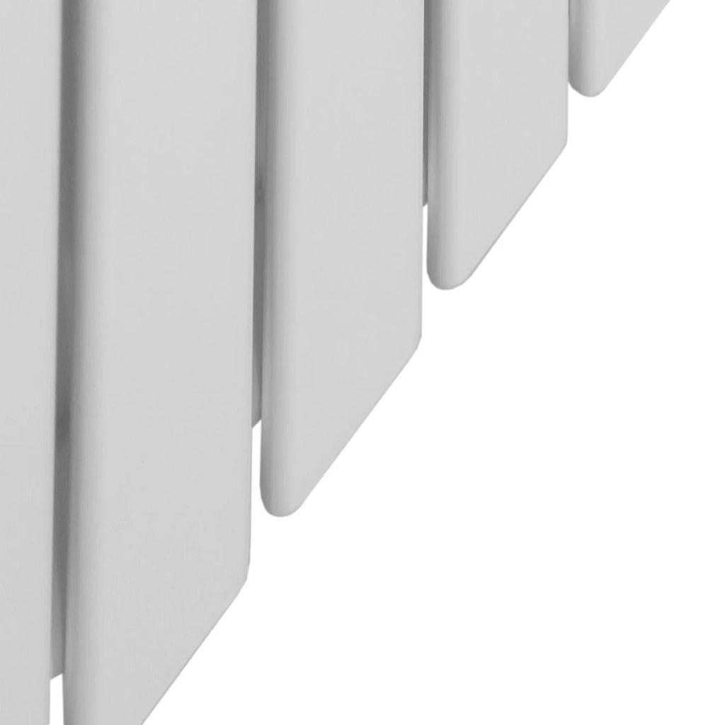 Radiatore Termosifone Termoarredo Design Piatto Pannello Elementi Bianco Lucido