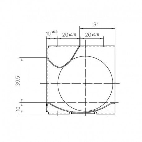 Ventola tangenziale EBM QL4/2500A9-2118L-441 Motore Destro