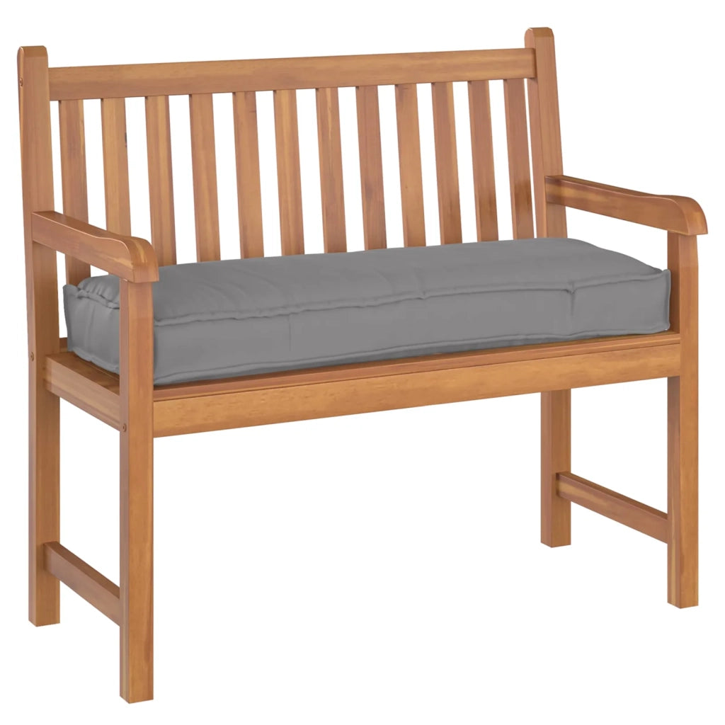 Cuscino Grigio 110 x 40 x 8 cm Tessuto Oxford 42001629
