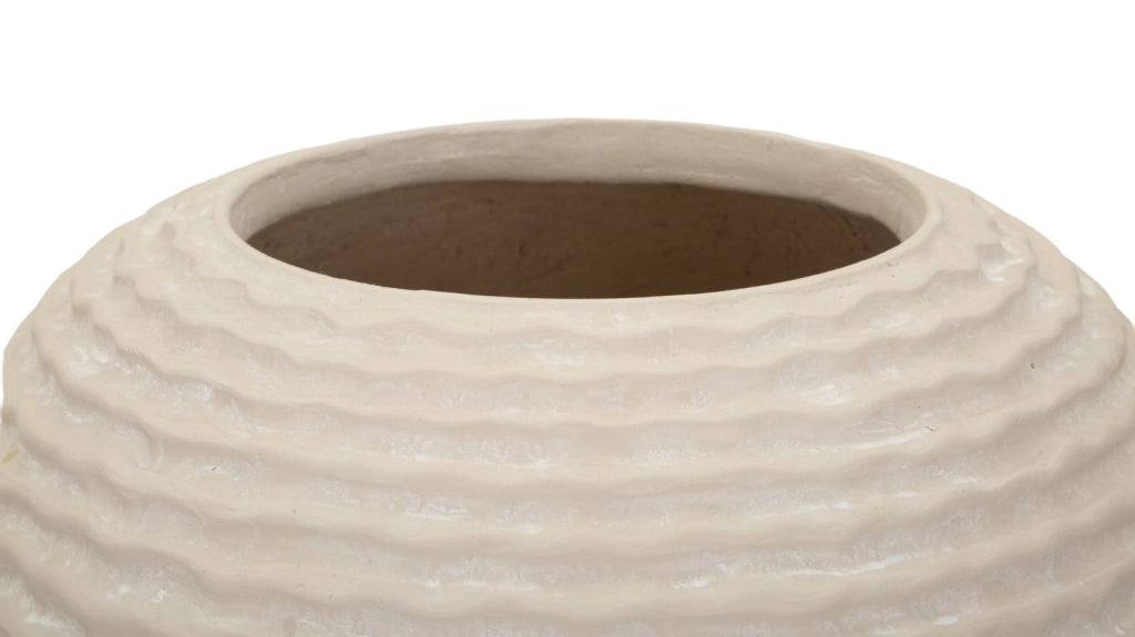 Vaso Mist Ø30x38,5 cm in Mgo Crema