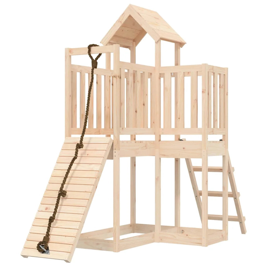 Casetta con Arrampicata inLegno Massello di Pino 3155831
