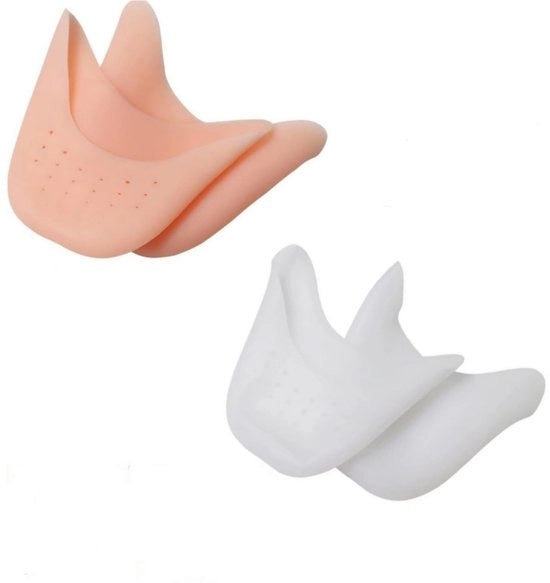 Protezione per Teenager in Silicone - 2 Paia - Protezione per Piedi - Protezioni per Teenager - Ballerine - Gel Molle - Protezione Effettiva - Protezioni per Piedi per Teenager