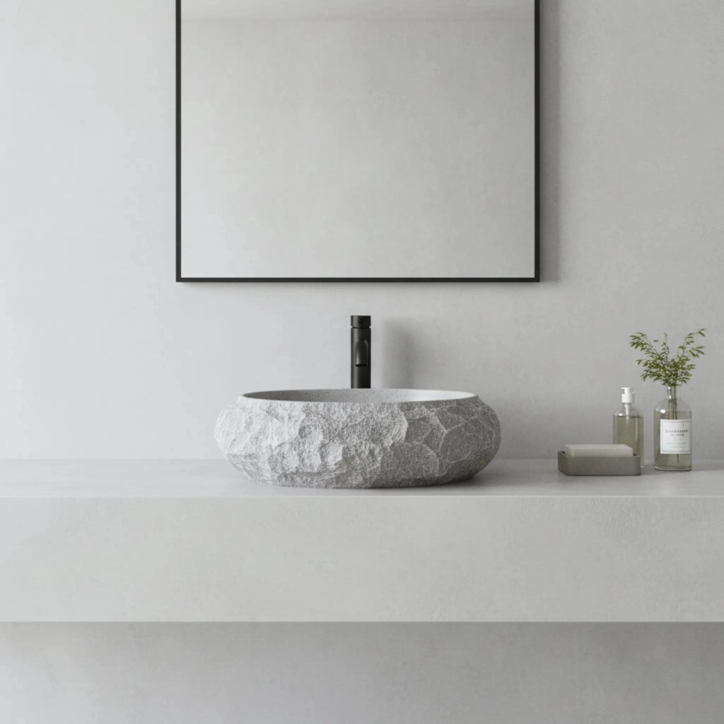Lavabo Da Appoggio Rea Mika Gabro