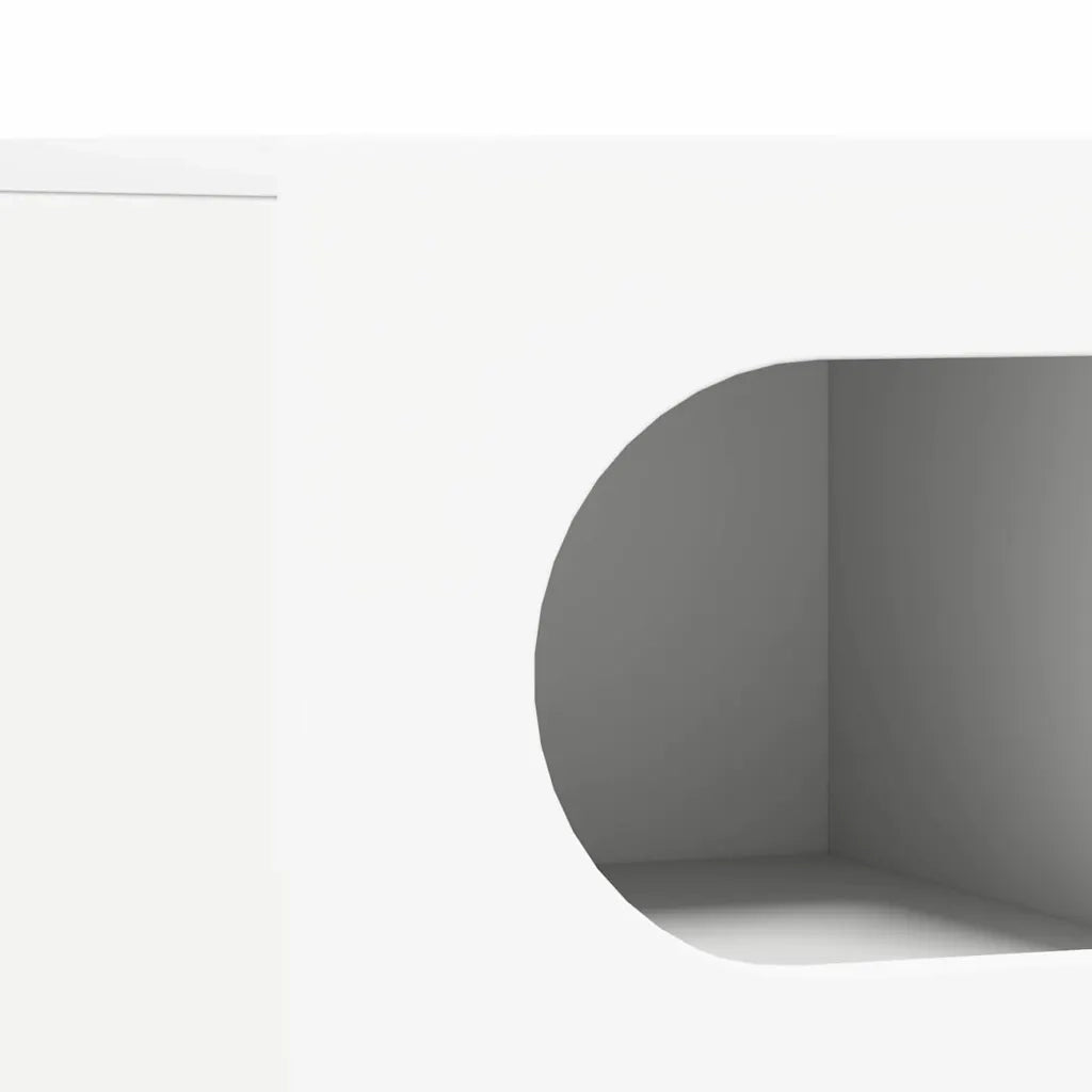 Mobile TV Bianco 60 x 35 x 40 cm Legno multistrato 891284