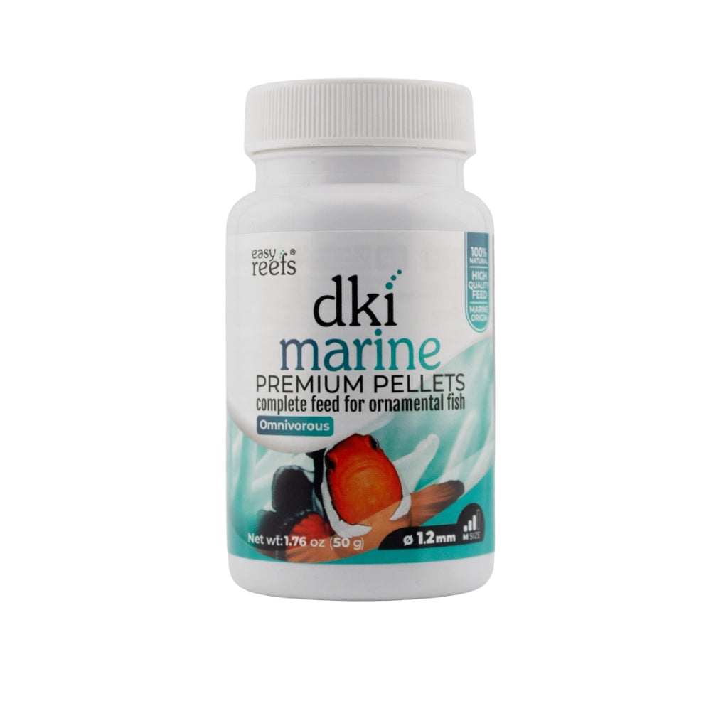 Easy Reefs DKI 1,2mm 50gr - mangime granulare per pesci onnivori di barriera