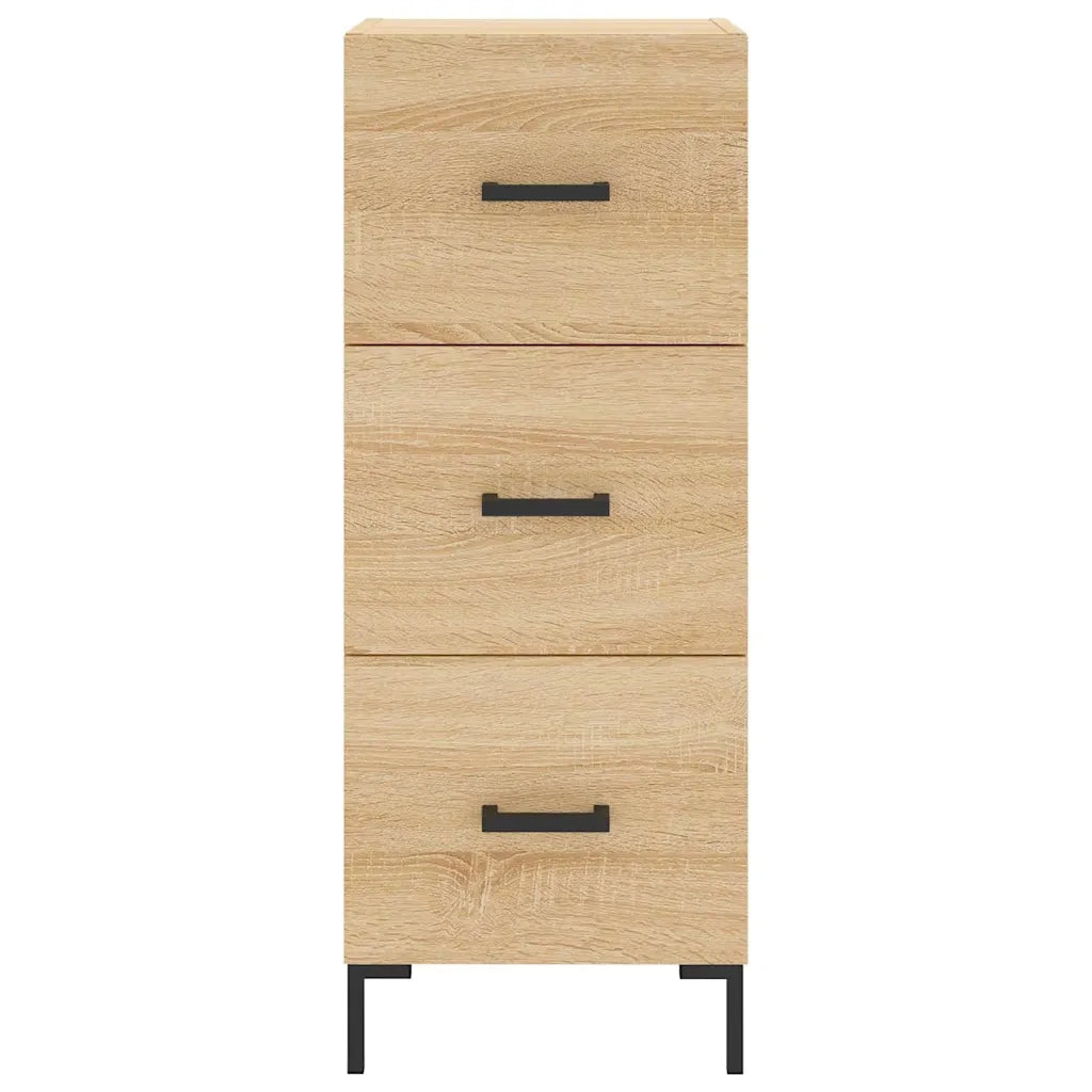 Credenza Rovere Sonoma 34,5x34x90 cm in Legno Multistrato 828607
