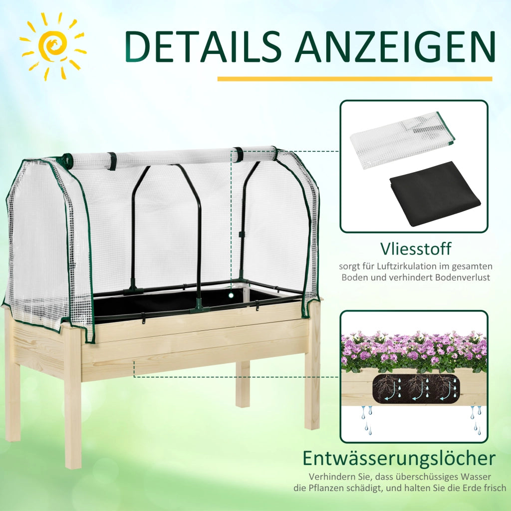 Hochbeet ¨C zephmum ¨C 121x55x117cm