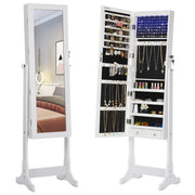 Mobiletto portagioielli con specchio VALORA e interno in velluto - JBC94W