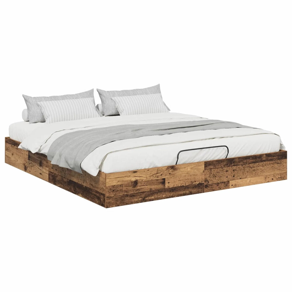Letto ottomano Legno vecchio 193 x 120 x 25 cm Truciolare