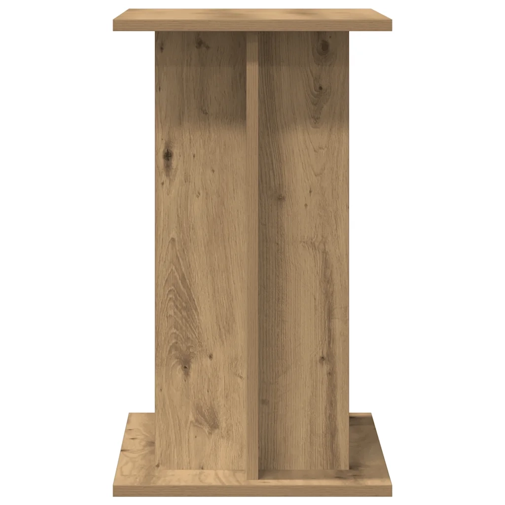 vidaXL Supporto Acquario 80x35x60 cm Multistrato Rovere Artigianale