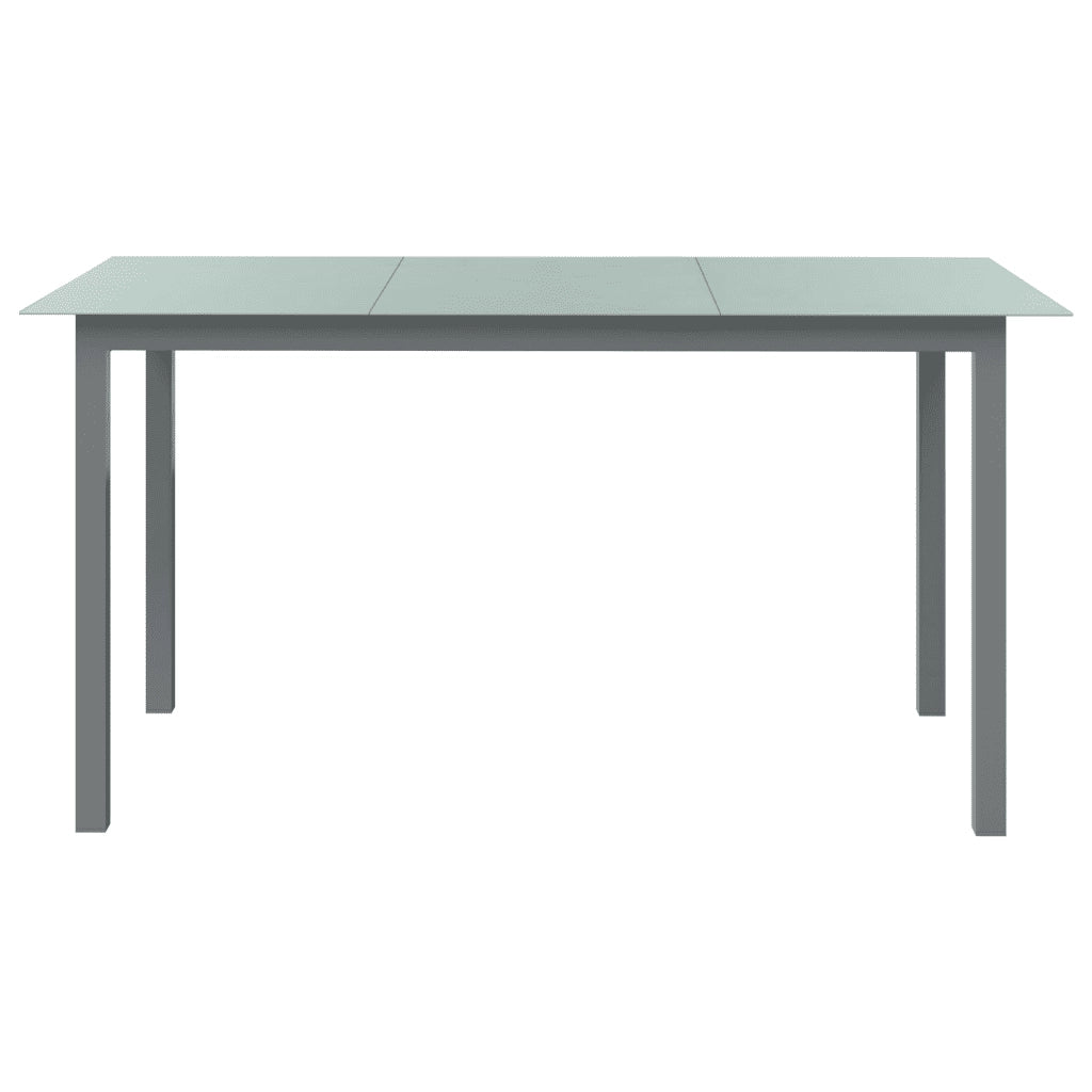 Set da Pranzo da Giardino 10 pz Nero e Argento cod mxl 45891