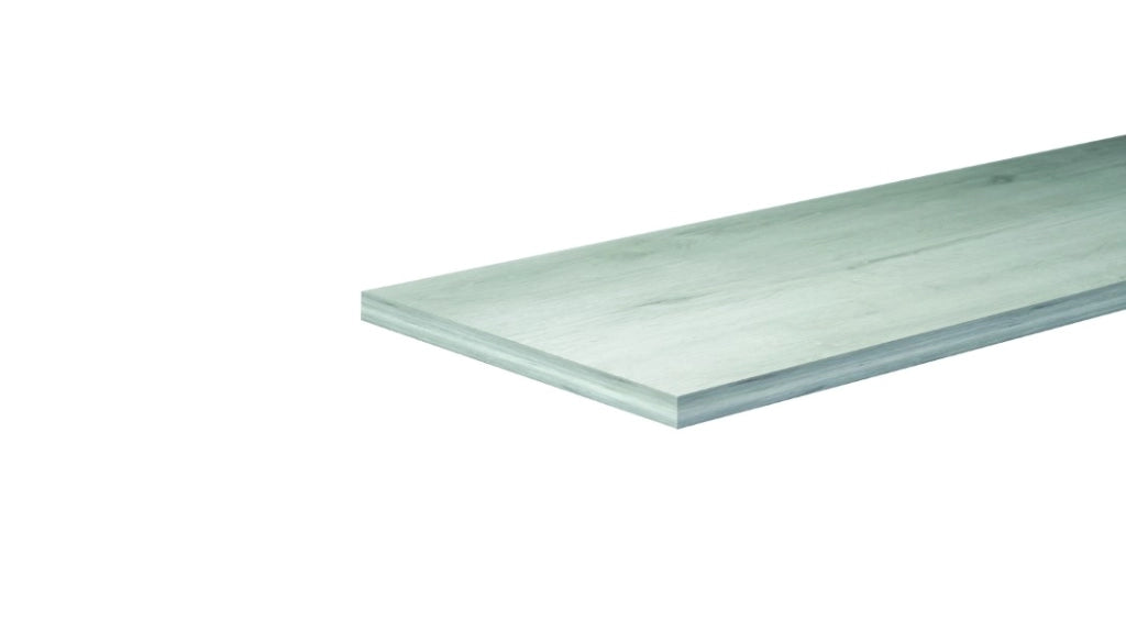 Pannelo Nobilitato Kitmel Rovere Ghiaccio 18X1000X300 - Kimono