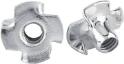 Kit di applicazione per moer verzinkt - Kit di applicazione per moer - Kit di applicazione per moeren con quattro denti - Mobili per lavorazione del legno - Acciaio al carbonio - Resistente all'ossidazione - Moer per legno