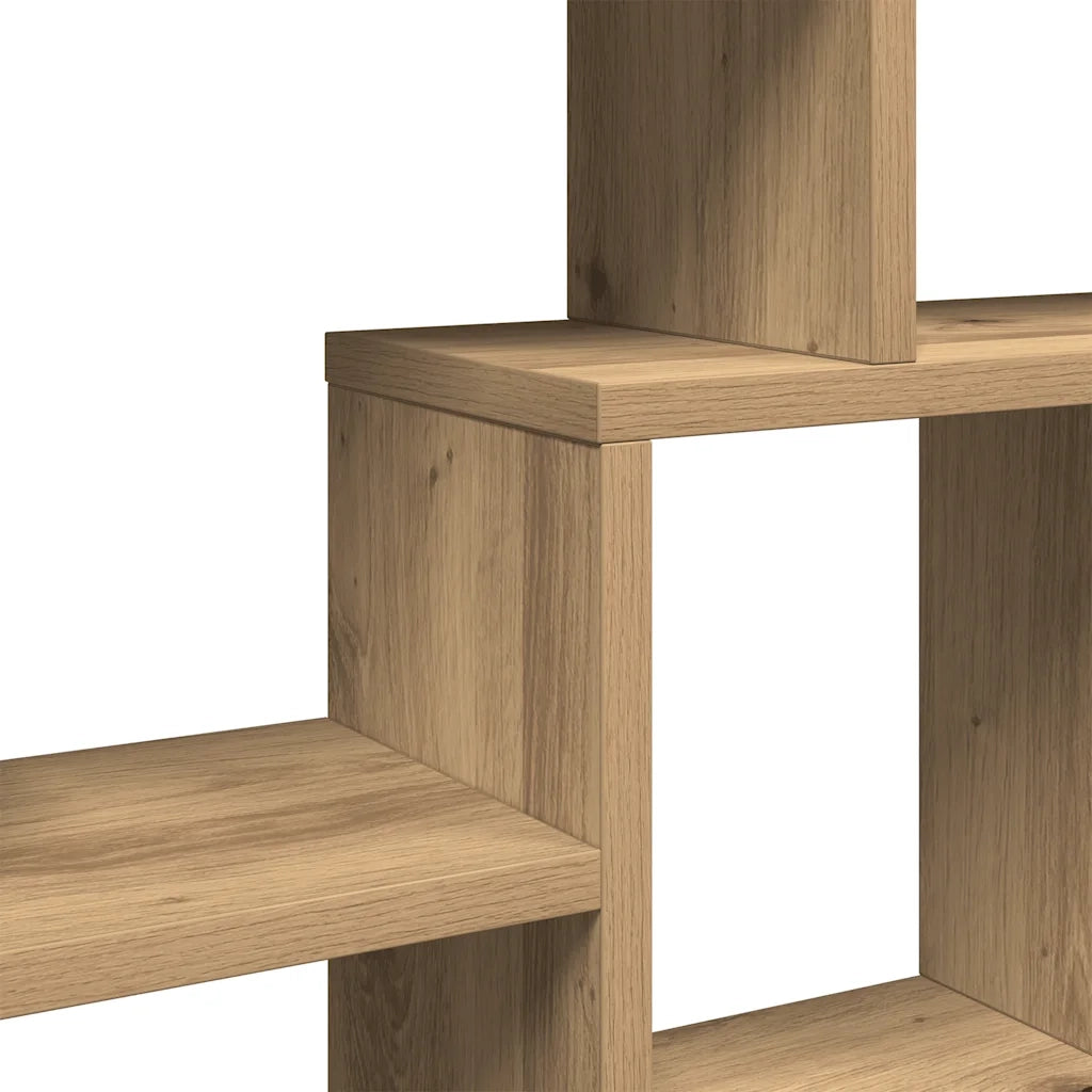 Mensola a Muro Rovere 85x16x52,5 cm in Legno Multistrato
