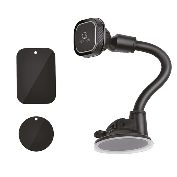 Supporto Smartphone per Automobile Lostech Base Ventosa Rotazione Libera