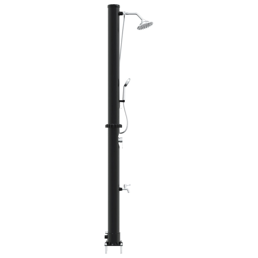 Doccia Solare da Esterno con Soffione Portatile 217 cm 20 L