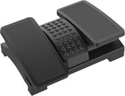 Sostegno Ergonomico per Piedi con Struttura di Massaggio - Nero - Dimensioni: 43 x 32 x 10,5 cm