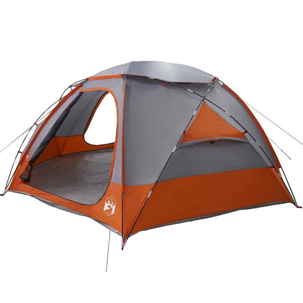 Tenda a cupola con tetto rimovibile Grigio e arancione 42017381
