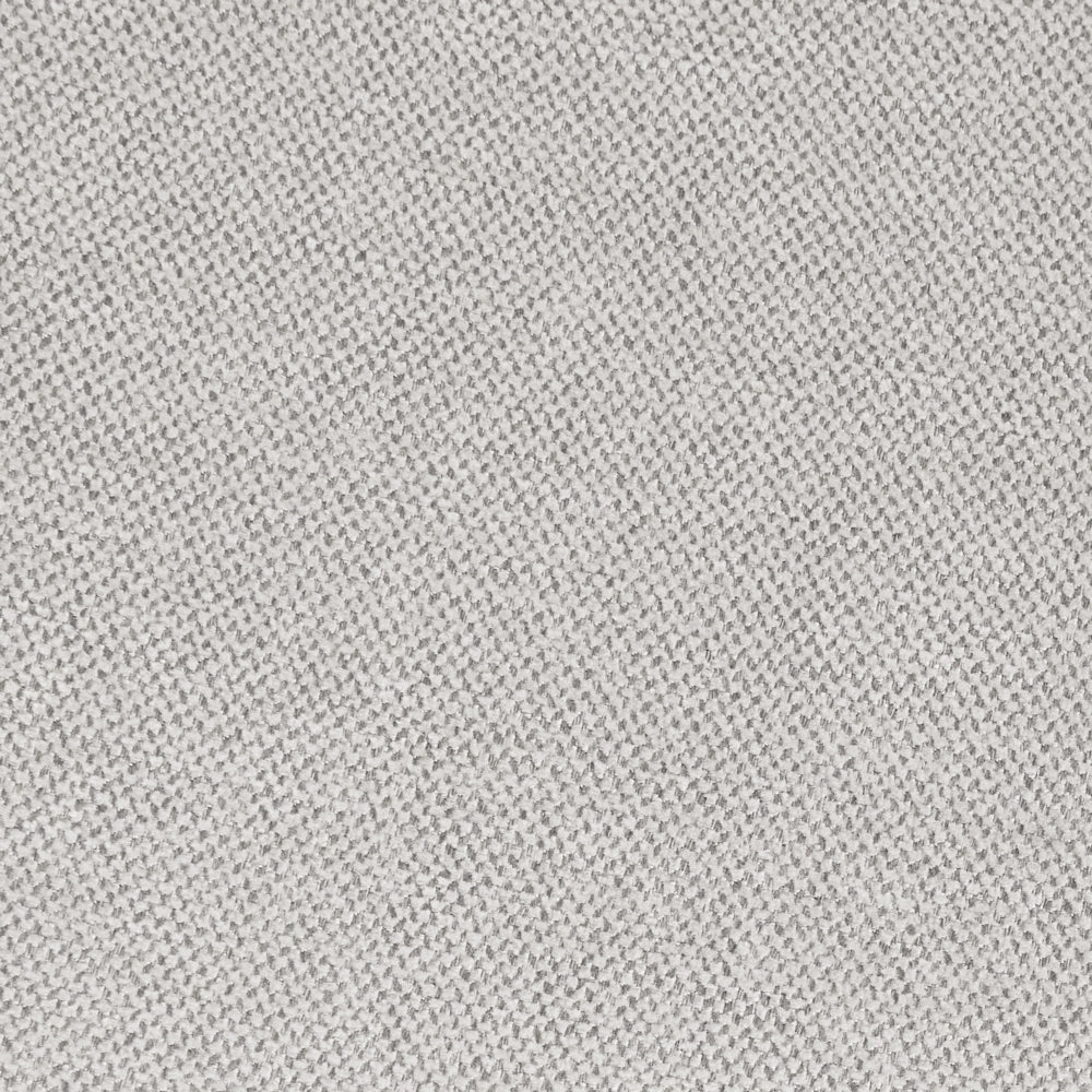 Poggiapiedi in Tessuto Grigio Chiaro Quadrato 37 x 37 cm