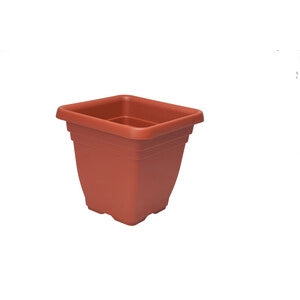 VASO QUADRO LAURUS 45X45X40CM 39L TERRACOTTA- 6,0 pz