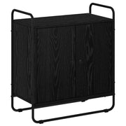 Credenza Rovere Nero 68 x 35 x 75 cm Legno ingegnerizzato 8007966