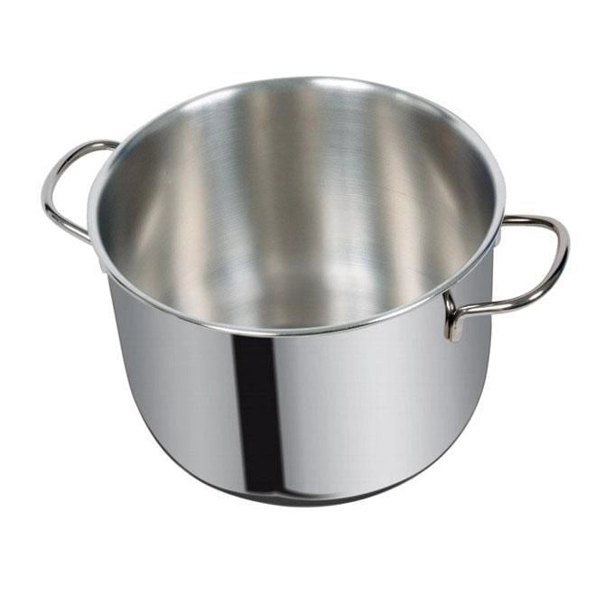 Metalsomma Pentola cm 22 dune in Acciaio aisi 304 con Triplo Fondo Superthermical