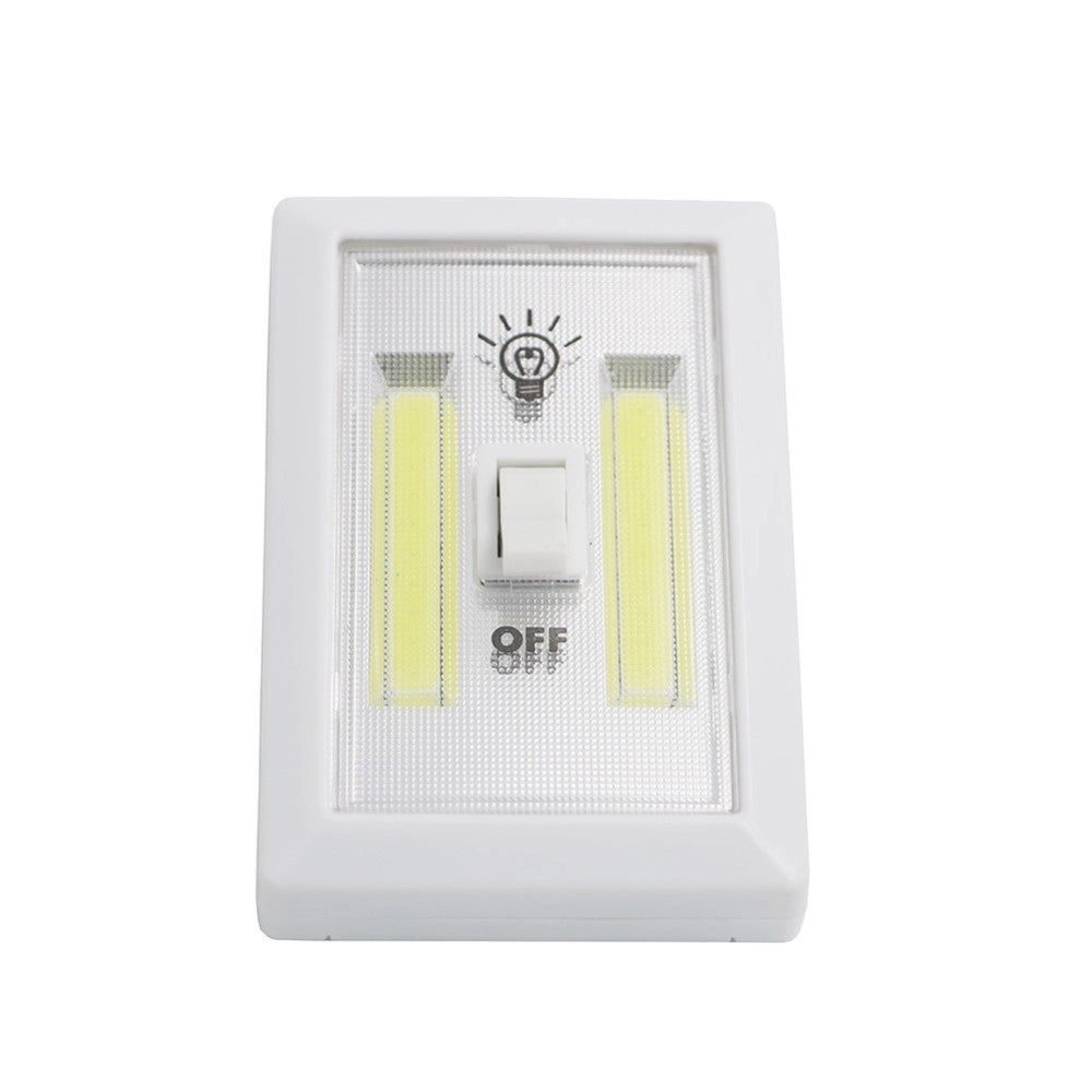 Trade Shop - Luce A Led Cob Switch 2 Strip Led Luce Armadio Cantina Credenza Casa 200 Lumens -