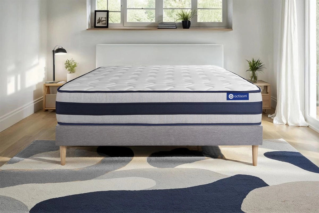 Kit rete e materasso matrimoniale Actimemo ergo 160x190cm - Spessore : 24cm- memory foam - rigido
