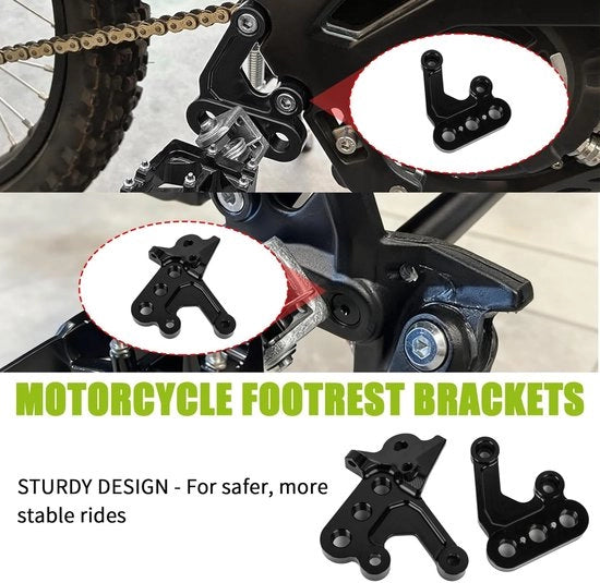 Sostegni di sterzatura in alluminio CNC per motocross elettrici