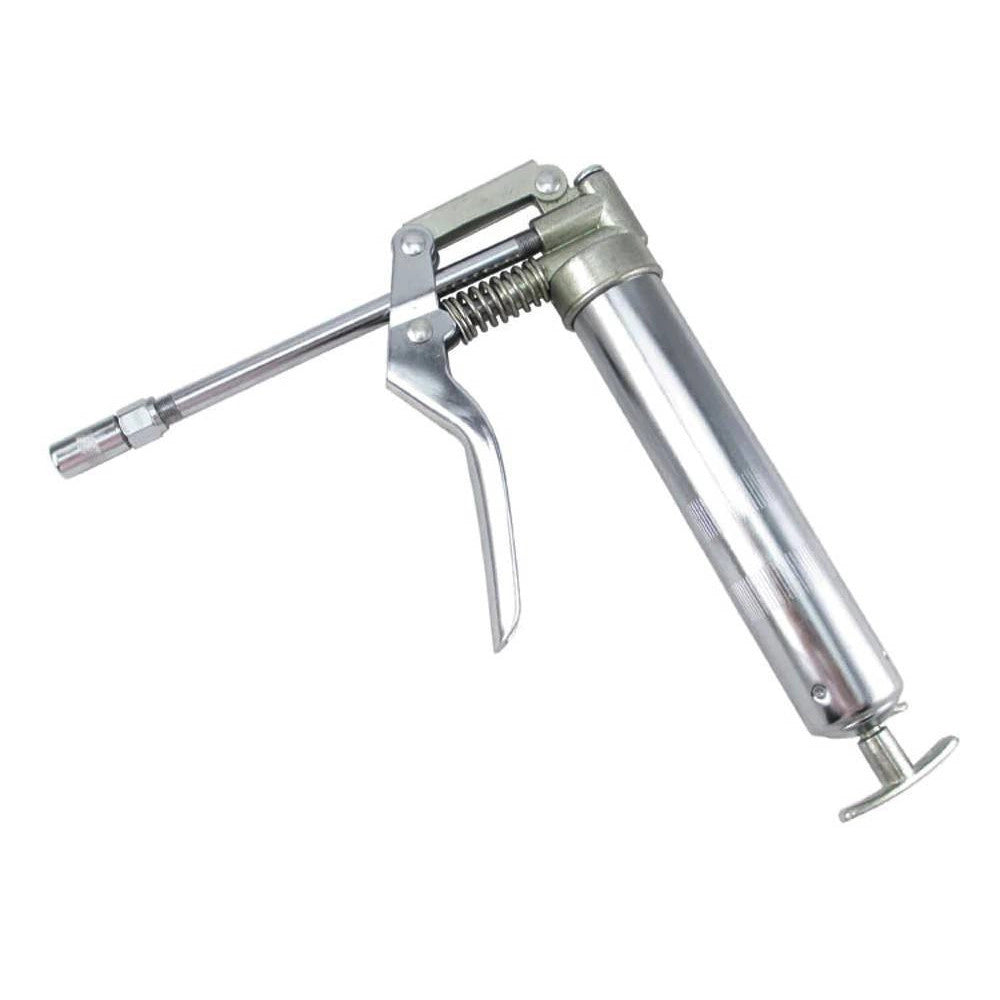 Trade Shop - Pompa Ingrassatore Pistola Per Grasso Aria Manuale 120ml Pompa Manuale -