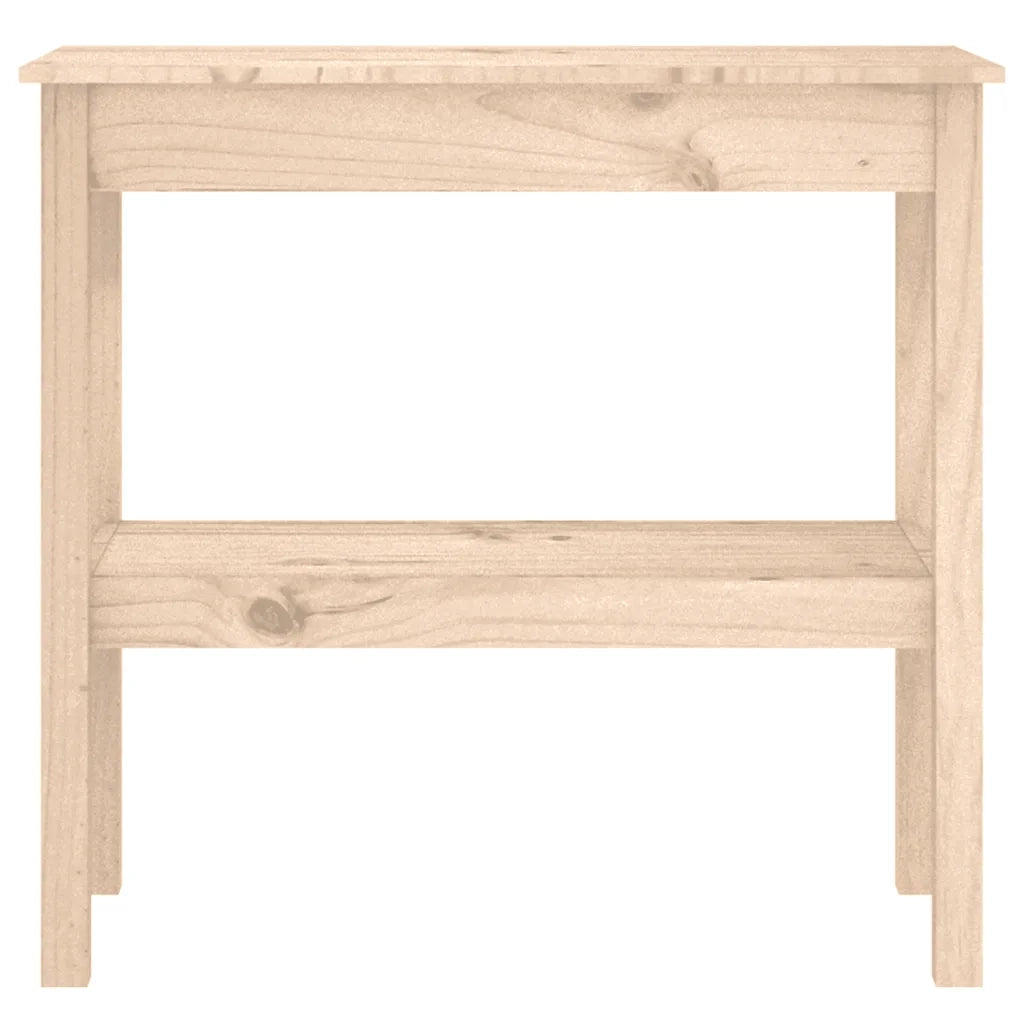 Tavolo Consolle 80x40x75 cm in Legno Massello di Pino cod mxl 23286