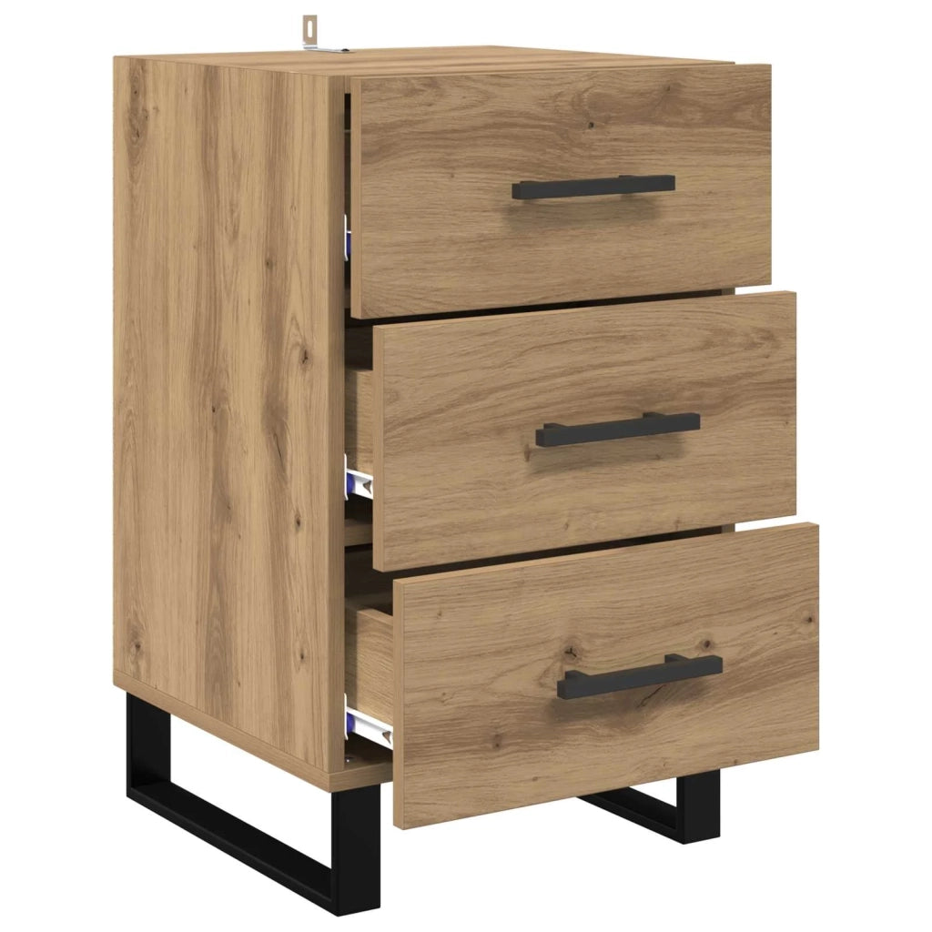 Armadio da Notte Rovere artigianale 40 x 40 x 66 cm 882144