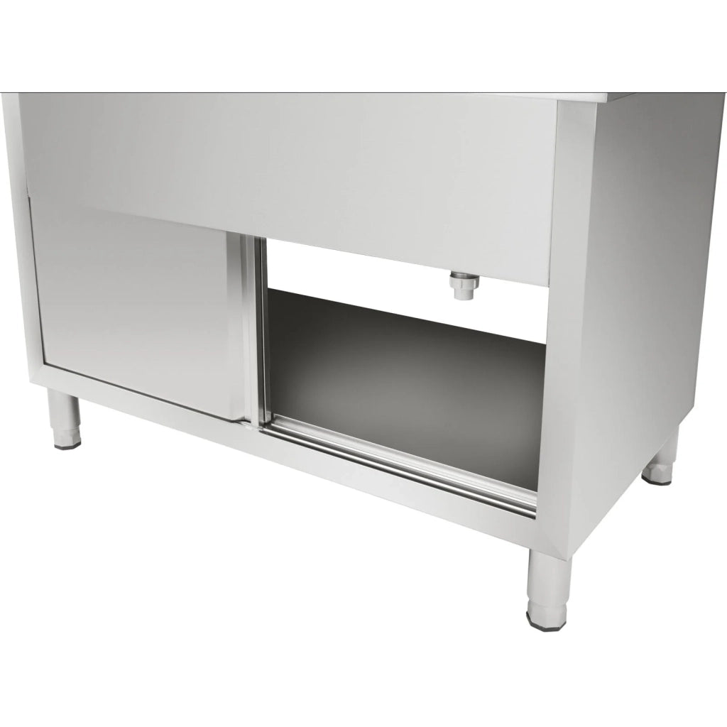 Lavello professionale in acciaio inox 120 cm 14_0005206
