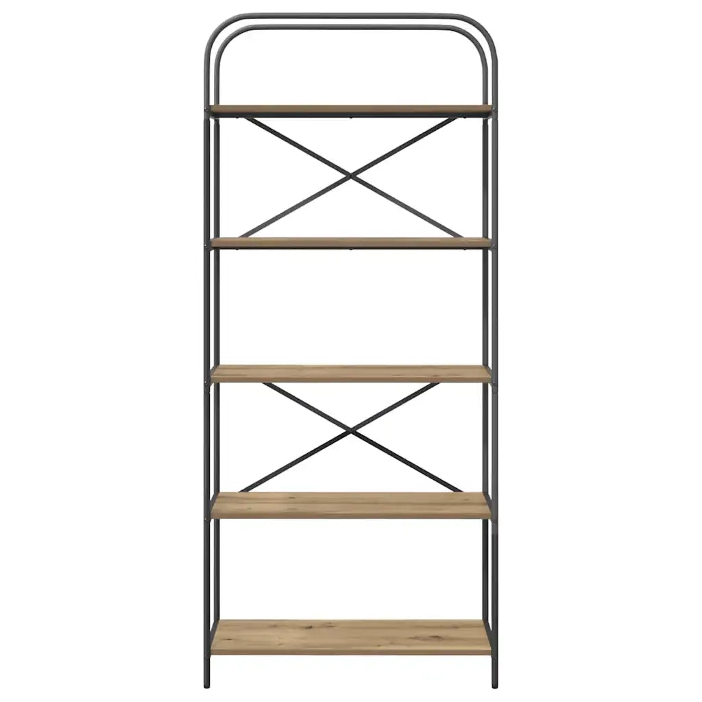 Libreria Rovere artigianale 80 x 30 x 183 cm Legno multistrato 879838