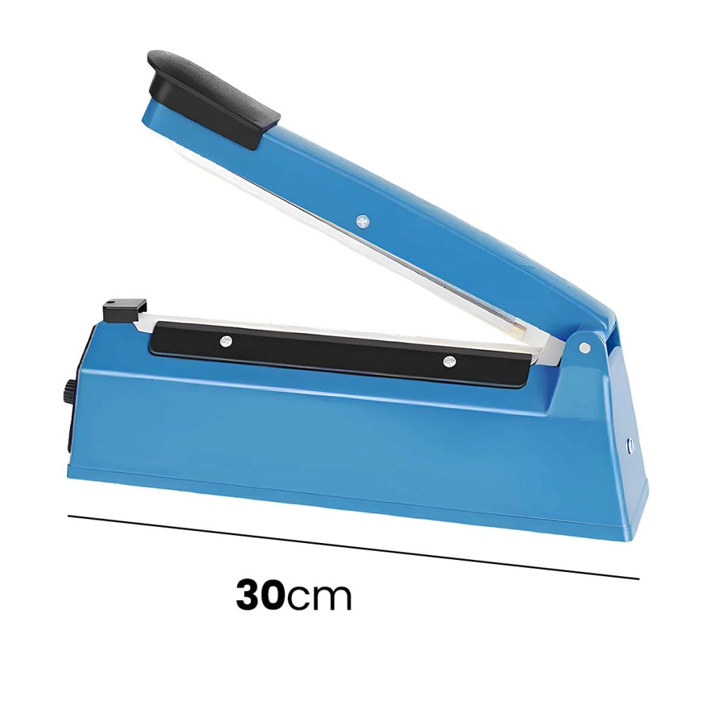 Sigillatura Ermetica di Sacchetti 30cm a Impulsi con Otto Livelli Blu Avizar
