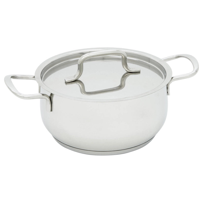 Set di 2 Batteria 9pz Steel Master In Acciaio 18/10