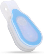 Pannellino LED per bicicletta - Lampada mini LED per sport - Vestito riflettente blu acqua