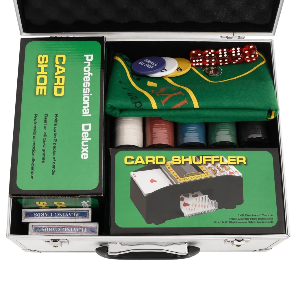 Set di Fiches da Poker 300 pz 4 g CFW8828177
