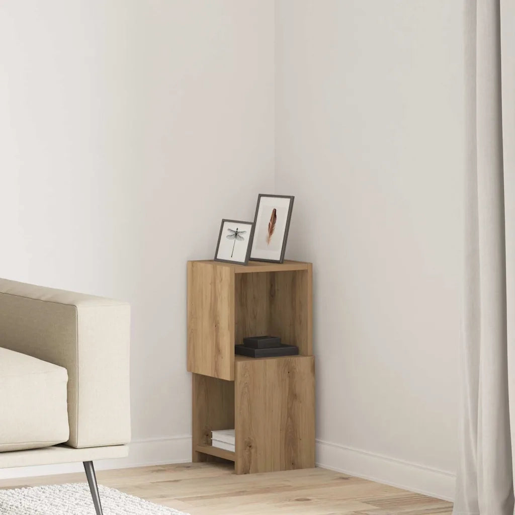 Mobile angolare Rovere artigianale 25,5x25x55cm 889828