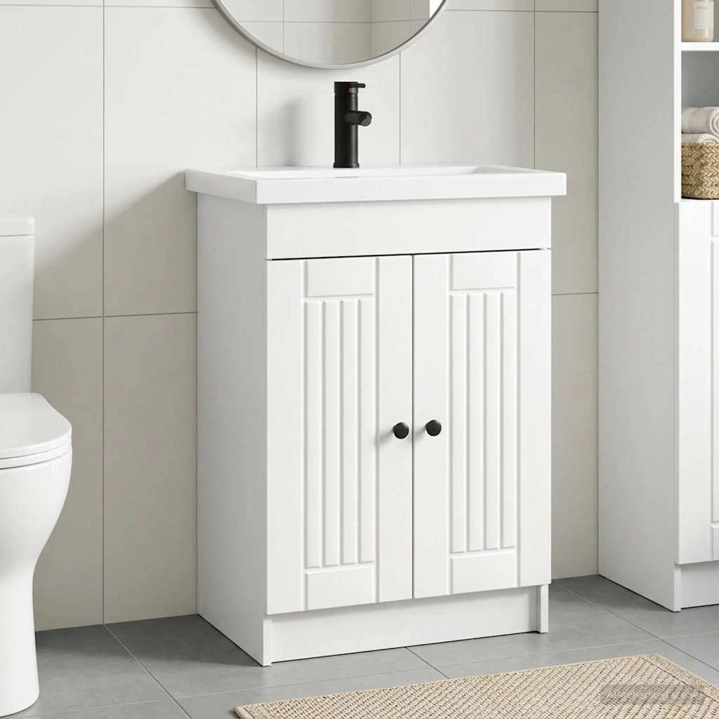 Set di mobili per il bagno Bianco 78,5 x 37,5 x 81 cm 3404194