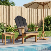 Sedia Adirondack da giardino Naturale Legno di teak solido 42041357