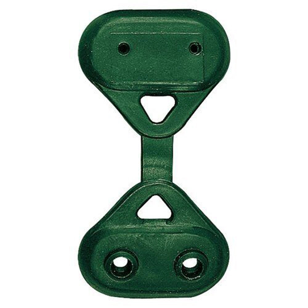 GANCI DI FISSAGGIO A CLIPS IN PLASTICA PER TESSUTO OMBRA RETE OMBREGGIANTE 25PZ