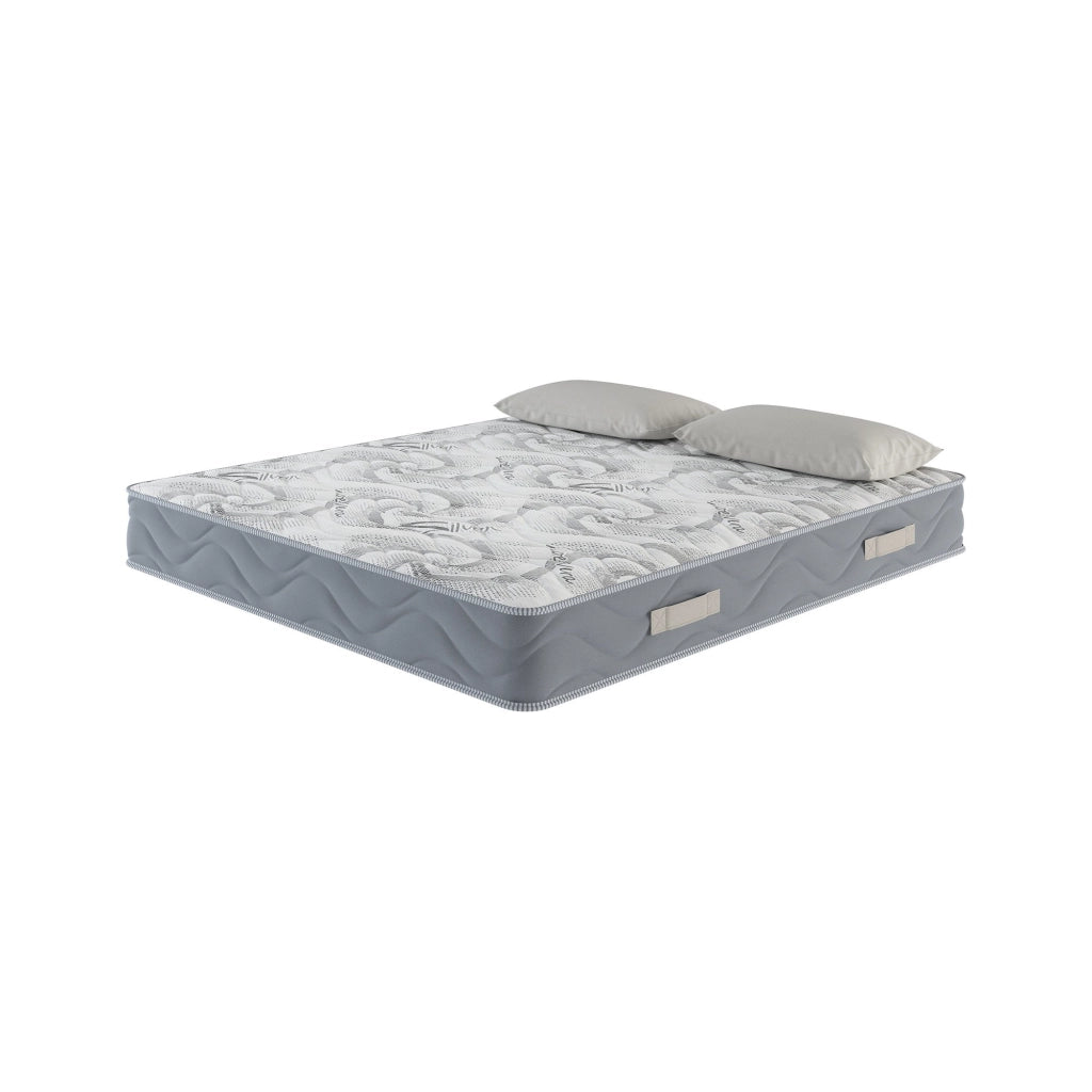 Weston, Materasso Singolo Misura Rete Compatibile 90x200 cm Made in Italy, 200x90x25h cm Bianco