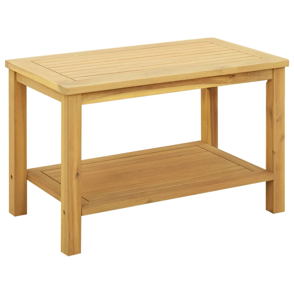 Tavolo laterale Olio Naturale 70 x 40 x 45 cm 42026802