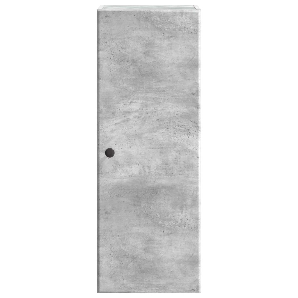 Mobiletto a muro Grigio Cemento 33 x 34,5 x 90 cm 899098