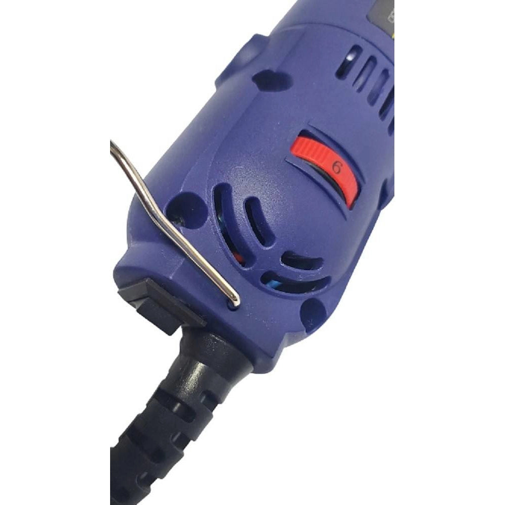 Trade Shop - Mini Trapano Multifunzione Avvitatore Elettrico 350watt Rdg350 Lavori Precisione -
