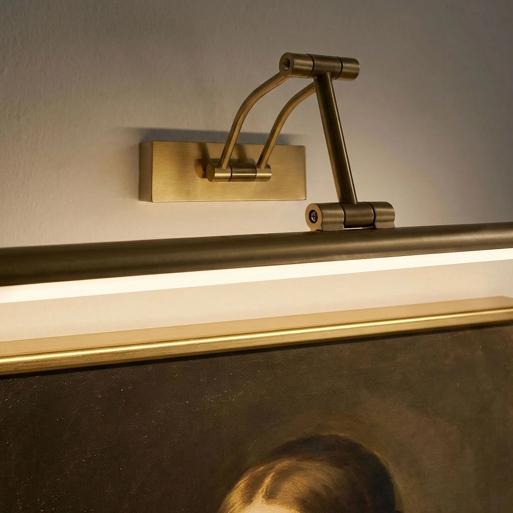 Applique Da Bagno Led Swe023-1w 60cm Brush Gold