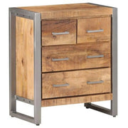 Credenza 60x35x70 cm in Legno di Mango Grezzo cod mxl 16477