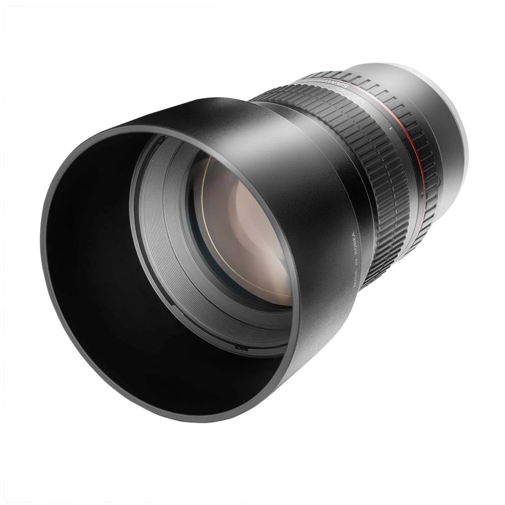 85/1.4 Lens DSLR Sony E obiettivo fotografico con messa a fuoco manuale, obiettivo per ritratti nero
