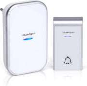 Deurbel Senso Wi-Fi - 1 Ontvanger - Plug&Play - AC - 3 Regolazioni del Volume - 36 Melodie - IP44 Resistente all'Acqua - Deurbel Bianco